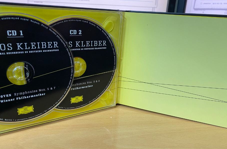 카를로스 클라이버 - Kleiber - Complete Orchestral Recordings On Deutsche Grammophon 4Cds [3CD+1Bluray] [Box] [E.U발매] 