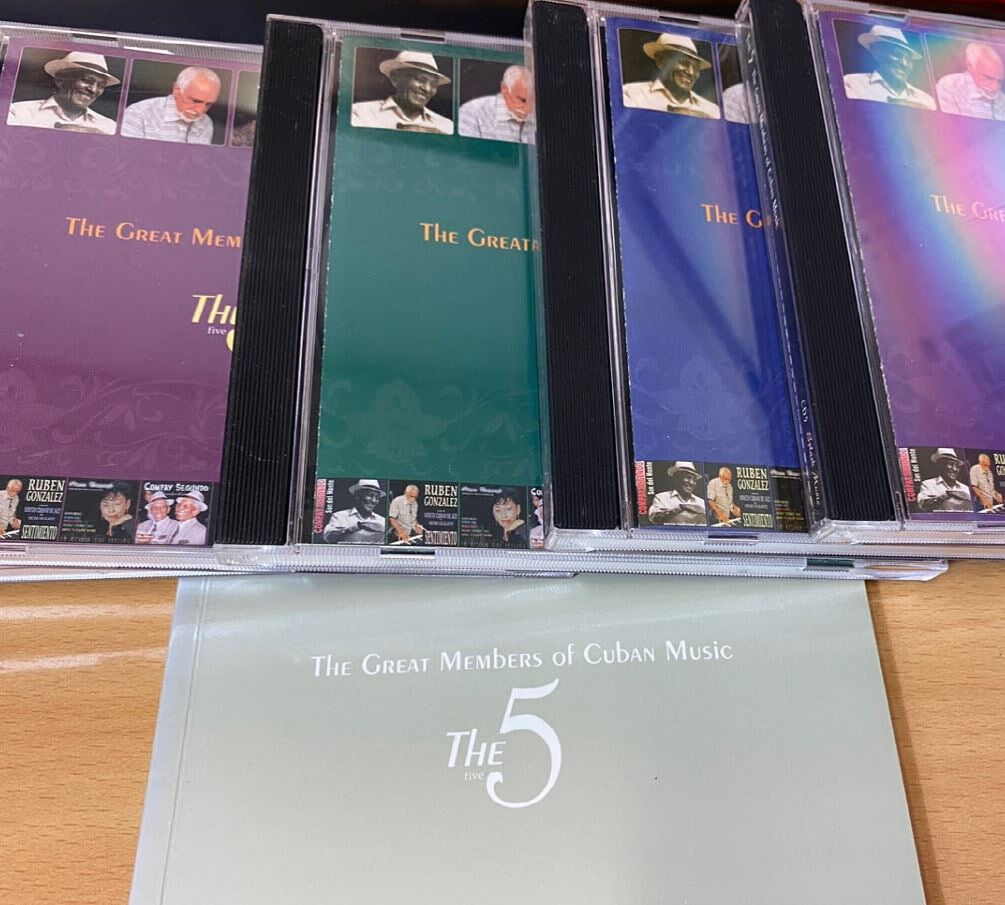 부에나 비스타 소셜 클럽 주요멤버 5인의 베스트 앨범 - The Great Members of Cuban Music Five 5Cds 