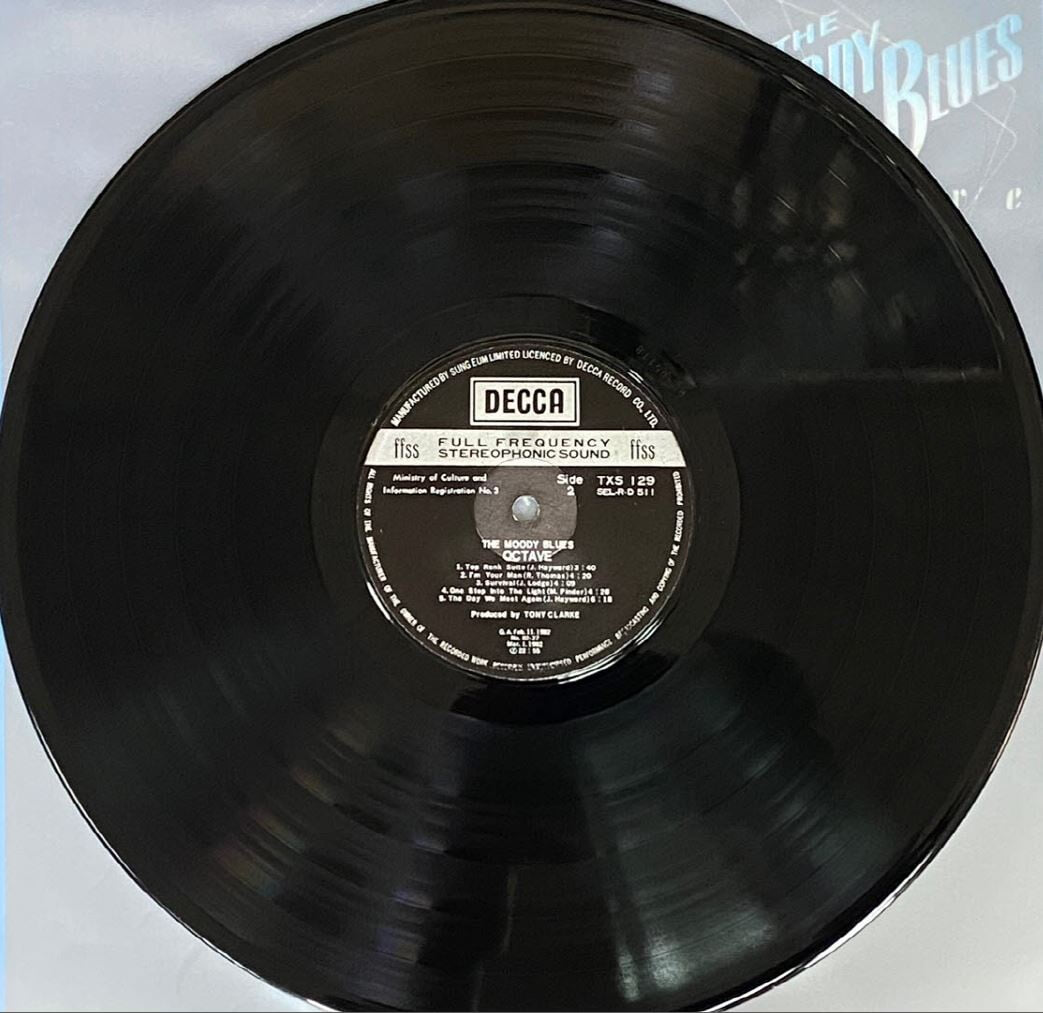 [LP] 무디 블루스 - Moody Blues - Octave LP [성음-라이센스반]