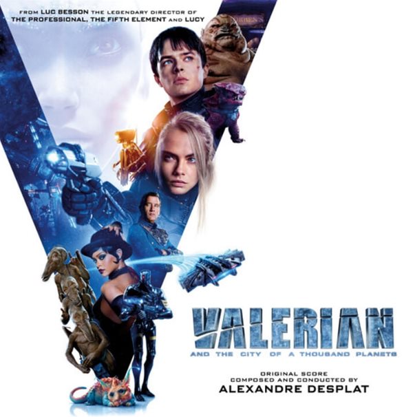 발레리안 (Valerian) : 알렉상드르 데스플라 (Alexandre Desplat) - OST (2CD) (EU발매)