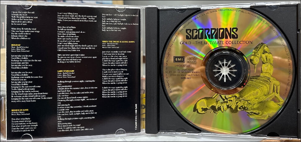 스콜피언스 (Scorpions) - Gold : The Ultimate Collection