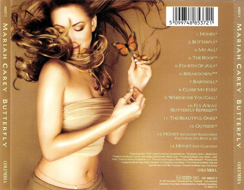 [수입] Mariah Carey - Butterfly (CD)