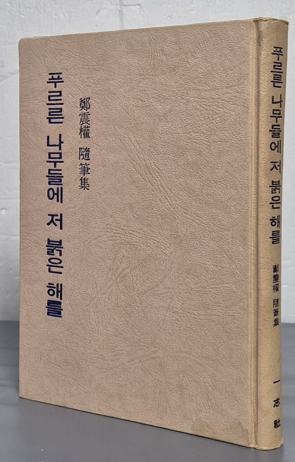 푸르른 나무들에 저 붉은 해를 - 정진권 수필집