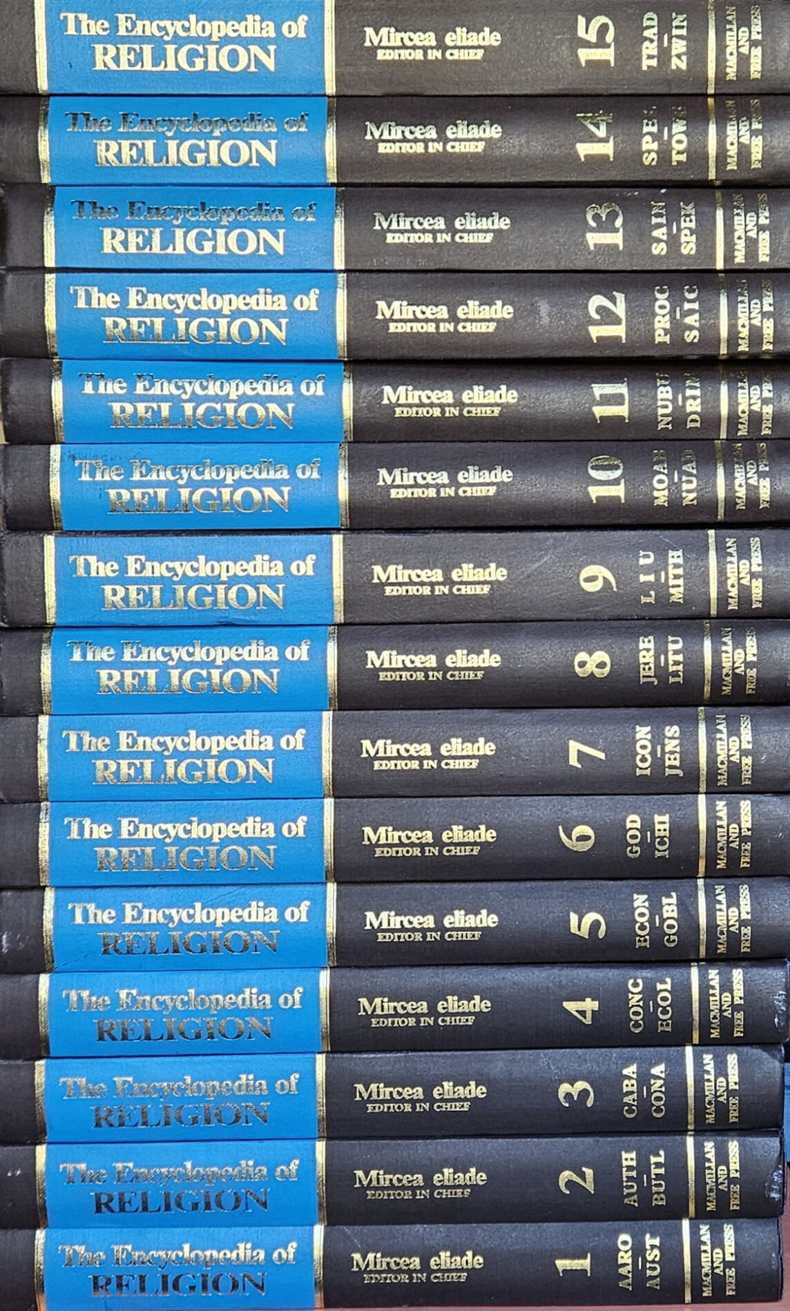 The Encyclopedia of Religion (제1~15권) (1987 초판영인본)