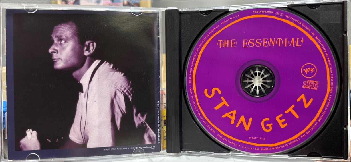 스탄 게츠 (Stan Getz) - The Essential Stan Getz(The Getz Songbook) (US발매)