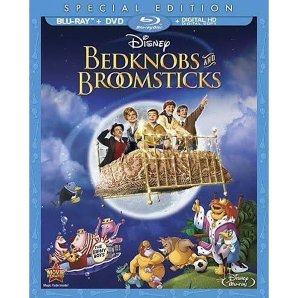 Bedknobs And Broomsticks Special Edition [Blu-ray]블루레이 침대 손잡이와 마녀빗자루 디즈니 영화 Disney Film