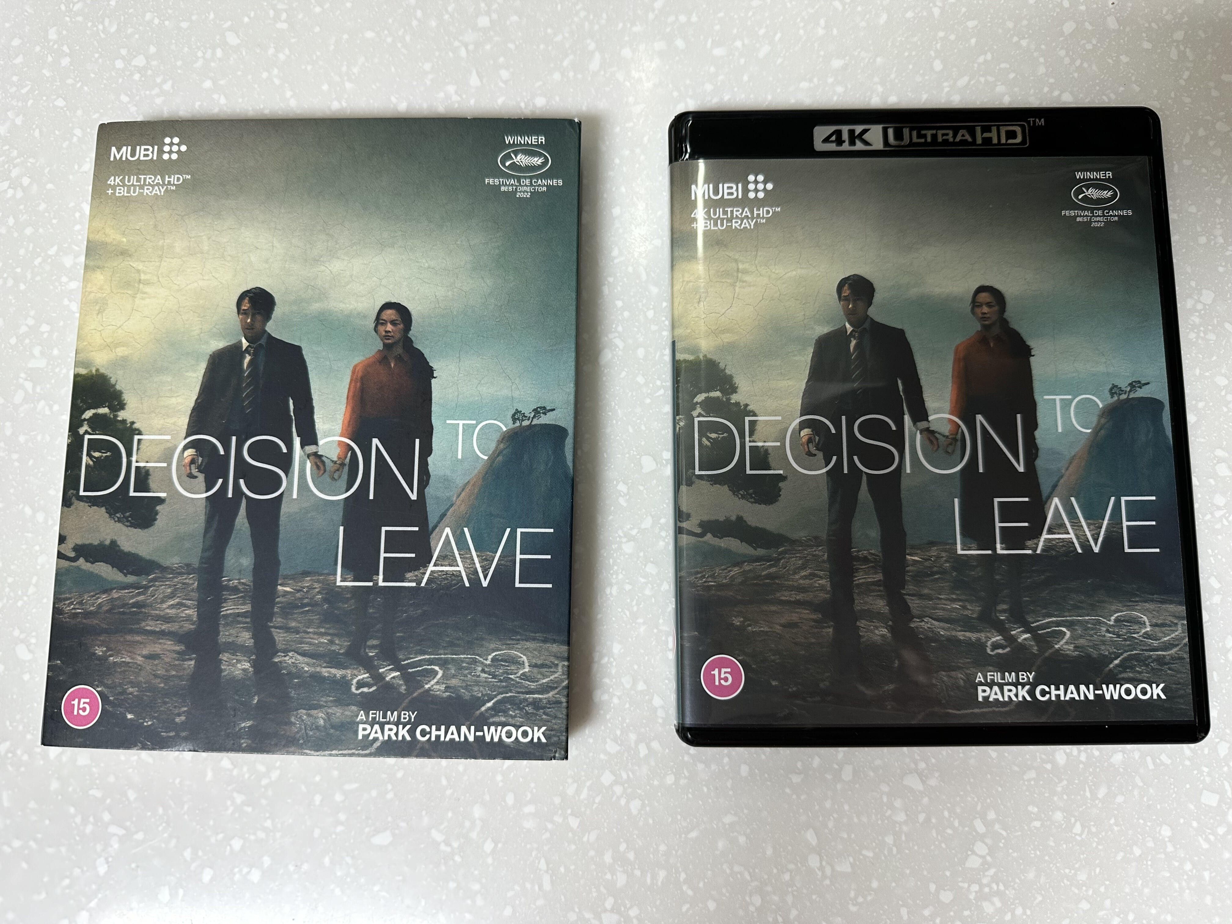 Decision to Leave (헤어질 결심) (2022)(한국영화)(한글무자막)(4K Ultra HD + Blu-ray)