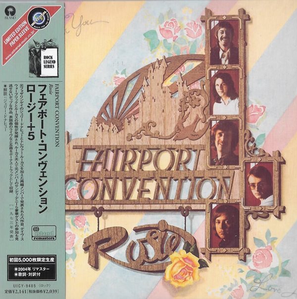 [미개봉CD] Fairport Convention - Rosie (Ltd. Ed. Japan LP Sleeves)