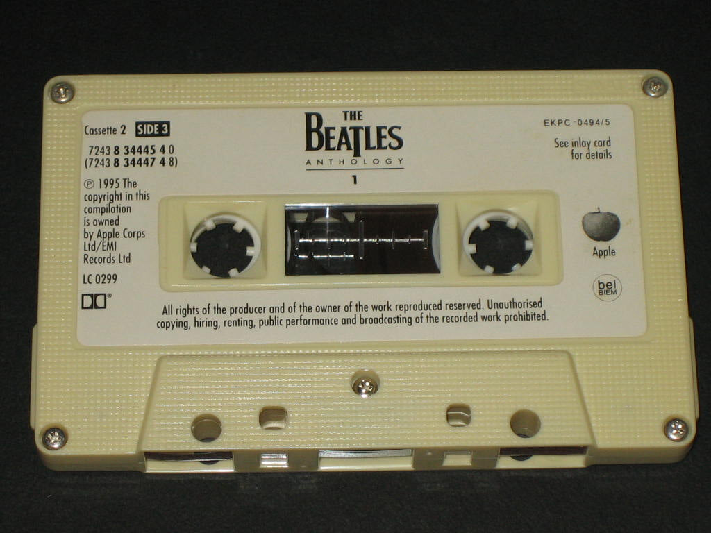 비틀즈 앤솔로지1 (카세트2) Beatles Anthology 카세트 테이프 1pcs