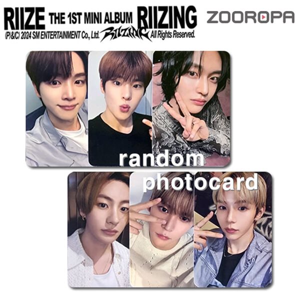 [새상품/E 포토카드] RIIZE 라이즈 RIIZING (정품/마이뮤직테이스트)