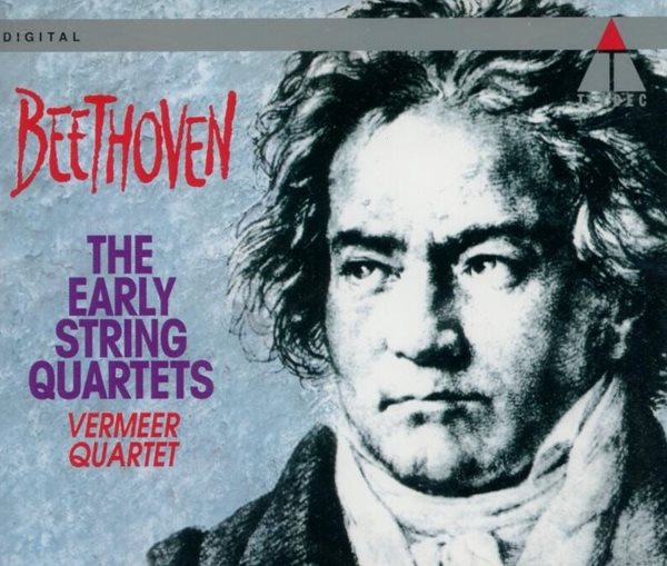 베르메르 콰르텟 - Vermeer Quartet - Beethoven The Early String Quartets 3Cds [미개봉] [독일발매]