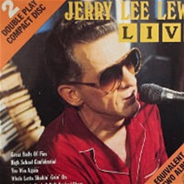 Jerry Lee Lewis / Jerry Lee Lewis Live (수입)