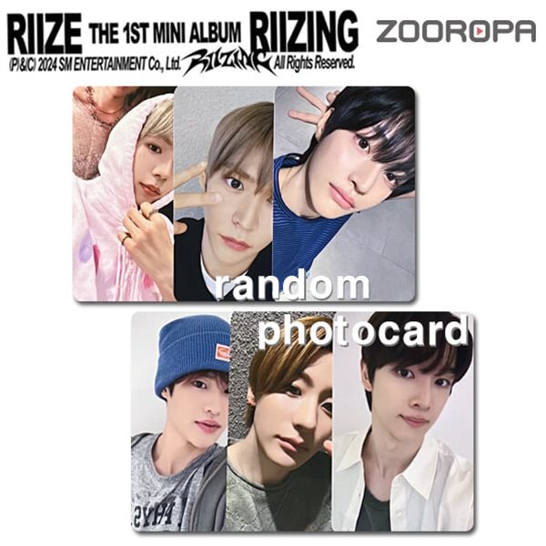 [새상품/C 포토카드] RIIZE 라이즈 RIIZING (정품/메이크스타)