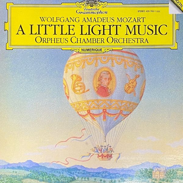 [LP] 오프페우스 챔버 오케스트라 - Orpheus Chamber Orchestra - Mozart A Little Light Music LP [성음-라이센스반]