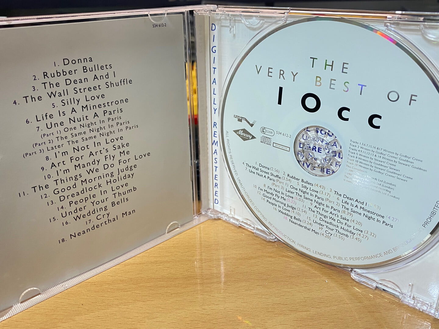 십씨씨 - 10cc - The Very Best Of 10cc [U.K발매]