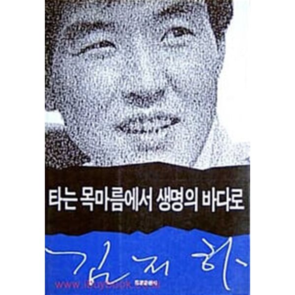 타는 목마름에서 생명의 바다로//속지 변색외 흠없는 책입니다