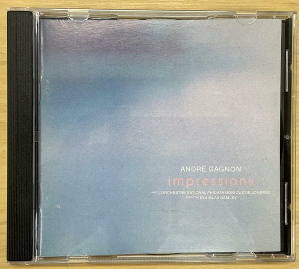 (수입CD)impressions - andre gagnon / sony / 상태 : 상 (설명과 사진 참고)