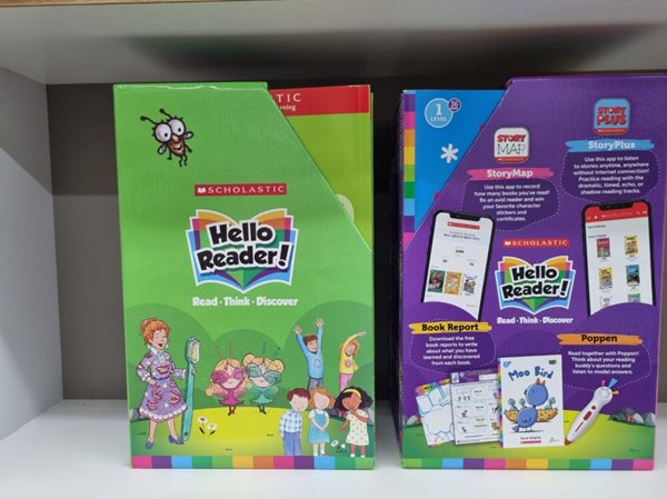 Scholastic Hello Reader 스콜라스틱 헬로리더 1단계 2단계 + 팝펜