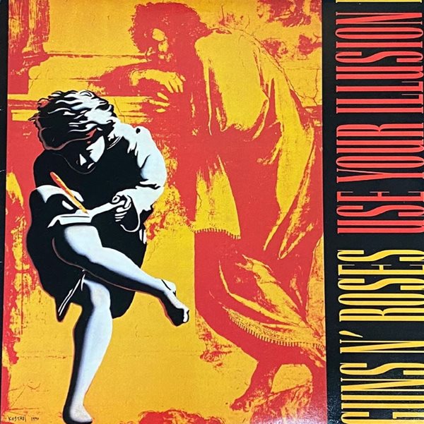 [LP] 건즈 앤 로지즈 - Guns N&#39; Roses - Use Your Illusion 1 2Lps [BMG-라이센스반]