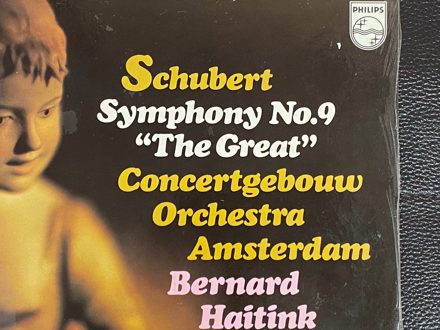 [LP] 베르나르트 하이팅크 - Bernard Haitink - Schubert Symphony No.9 The Great LP [미개봉] [홀랜드반]