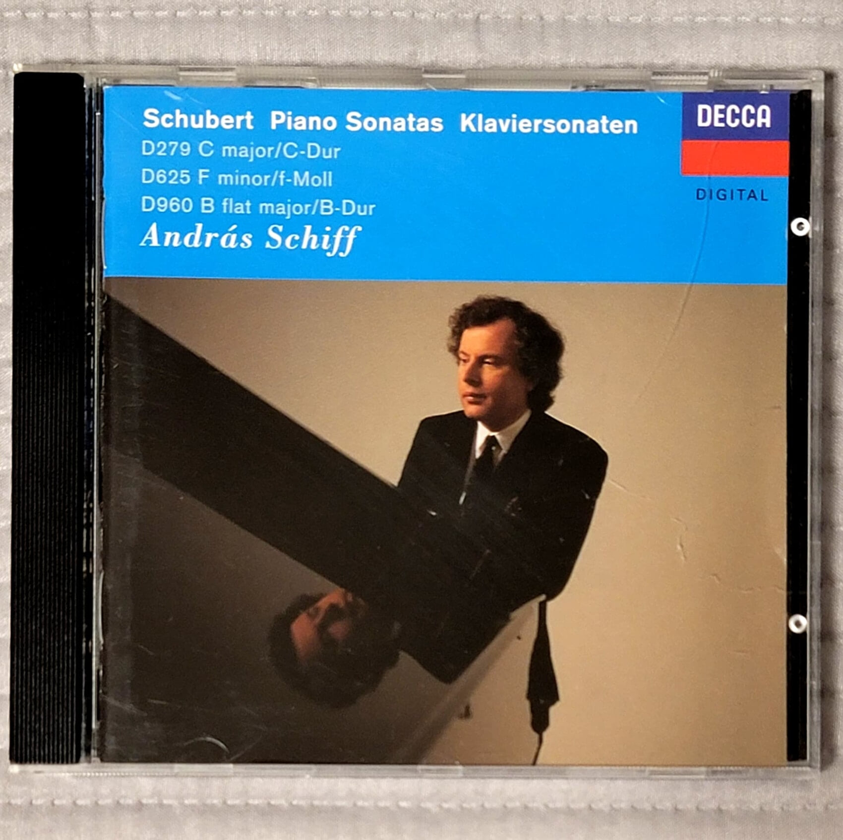 슈베르트 피아노 소나타 D279 D625 D960 안드라스 쉬프 Schubert Piano Sonatas Andras Schiff