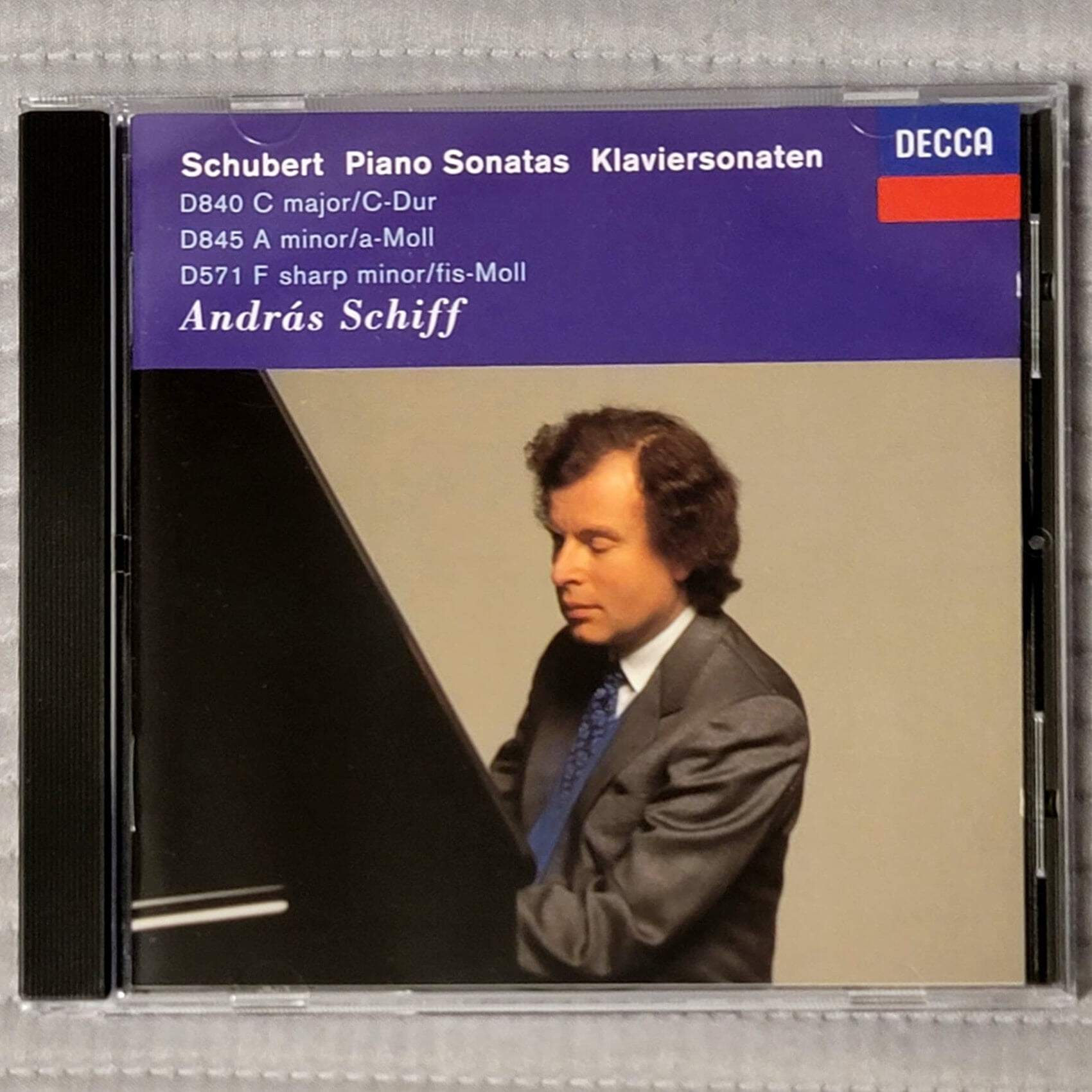 슈베르트 피아노 소나타 D840 D845 D571 안드라스 쉬프 Schubert Piano Sonatas Andras Schiff