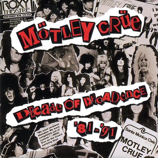 [일본반][CD] Motley Crue - Decade Of Decadence ‘81-‘91