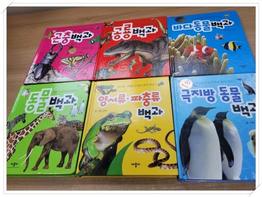 모형과 함께 배우는 백과 6권 세트.1 곤충백과,2 공룡백과,3 바다 동물 백과,4 극지방 동물 백과,5 양서류 파충류 백과...지은이 애플비 편집부.출판사 애플비.