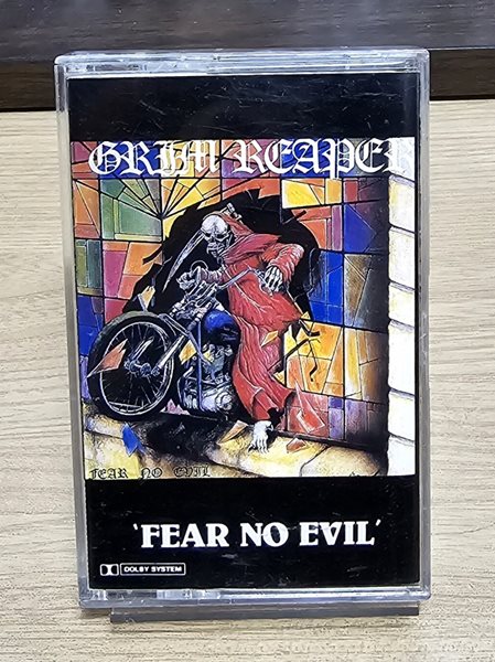 (카세트테이프 / 희귀 라이센스반) Grim Reaper - Fear No Evil