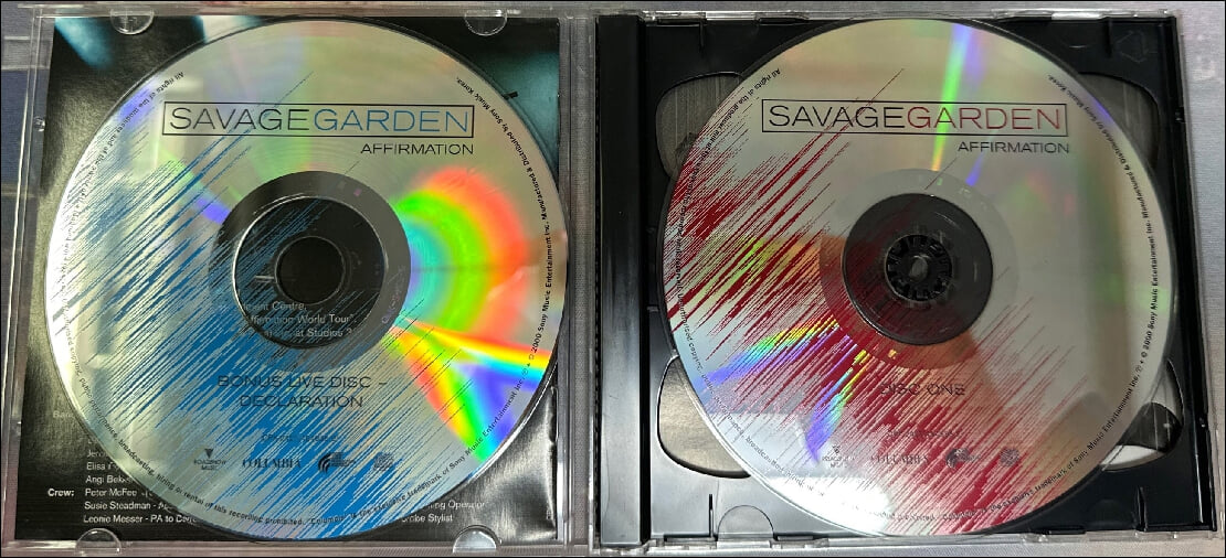 새비지 가든 (Savage Garden) - Affirmation(2CD)