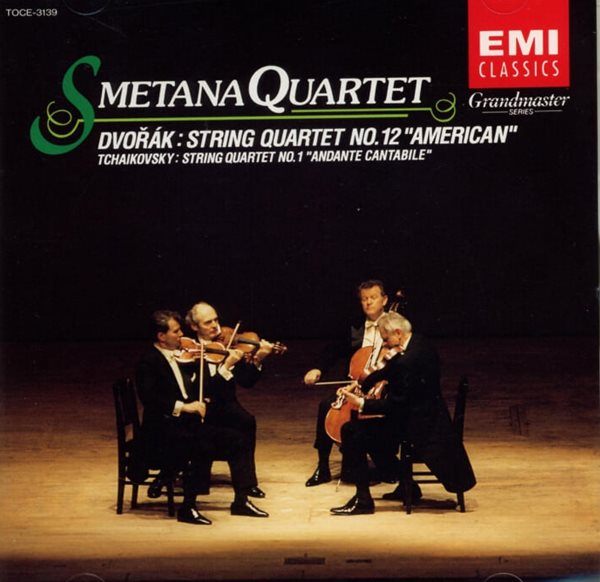 Dvorak: String Quartets '아메리카' - 스메타나 사중주단 (Smetana Quartet) (일본발매)