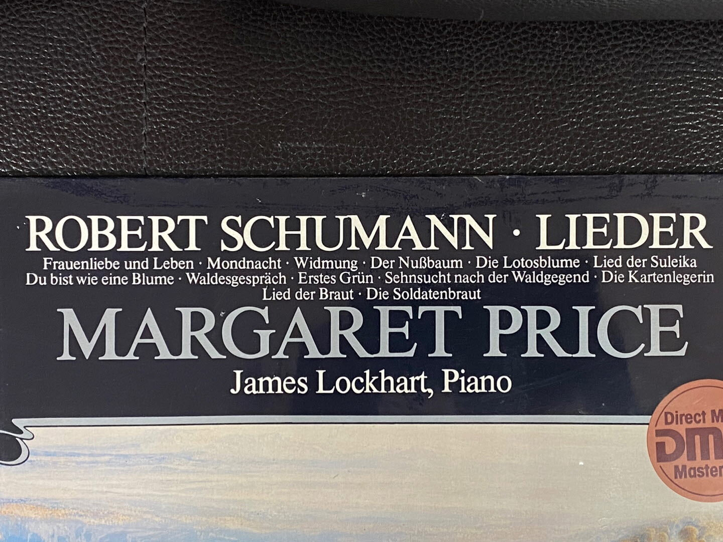 [LP] 마거릿 프라이스,제임스 록하르트 - Margaret Price,James Lockhart - Schumann Lieder LP [미개봉] [독일반]