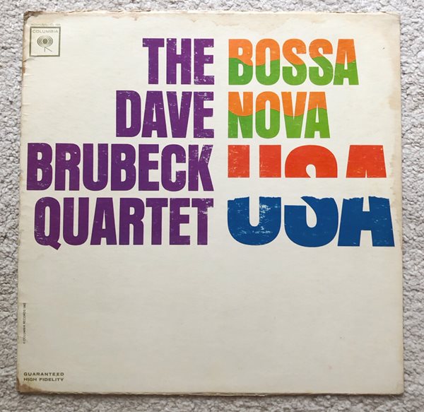 [LP] 수입원반 THE DAVE BRUBECK QUARTET CL-1998 (MONO반)