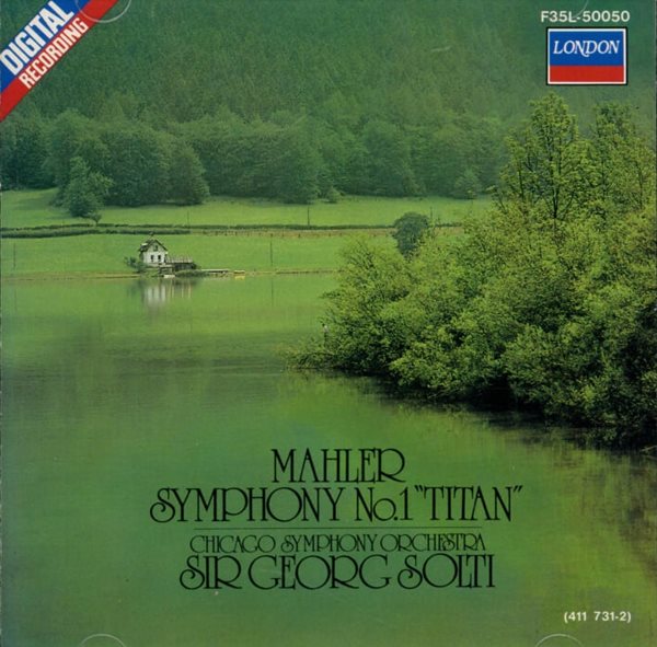 Mahler: Symphony No.1 &#39;Titan&#39; - 솔티 (Georg Solti) (1984년 일본발매)