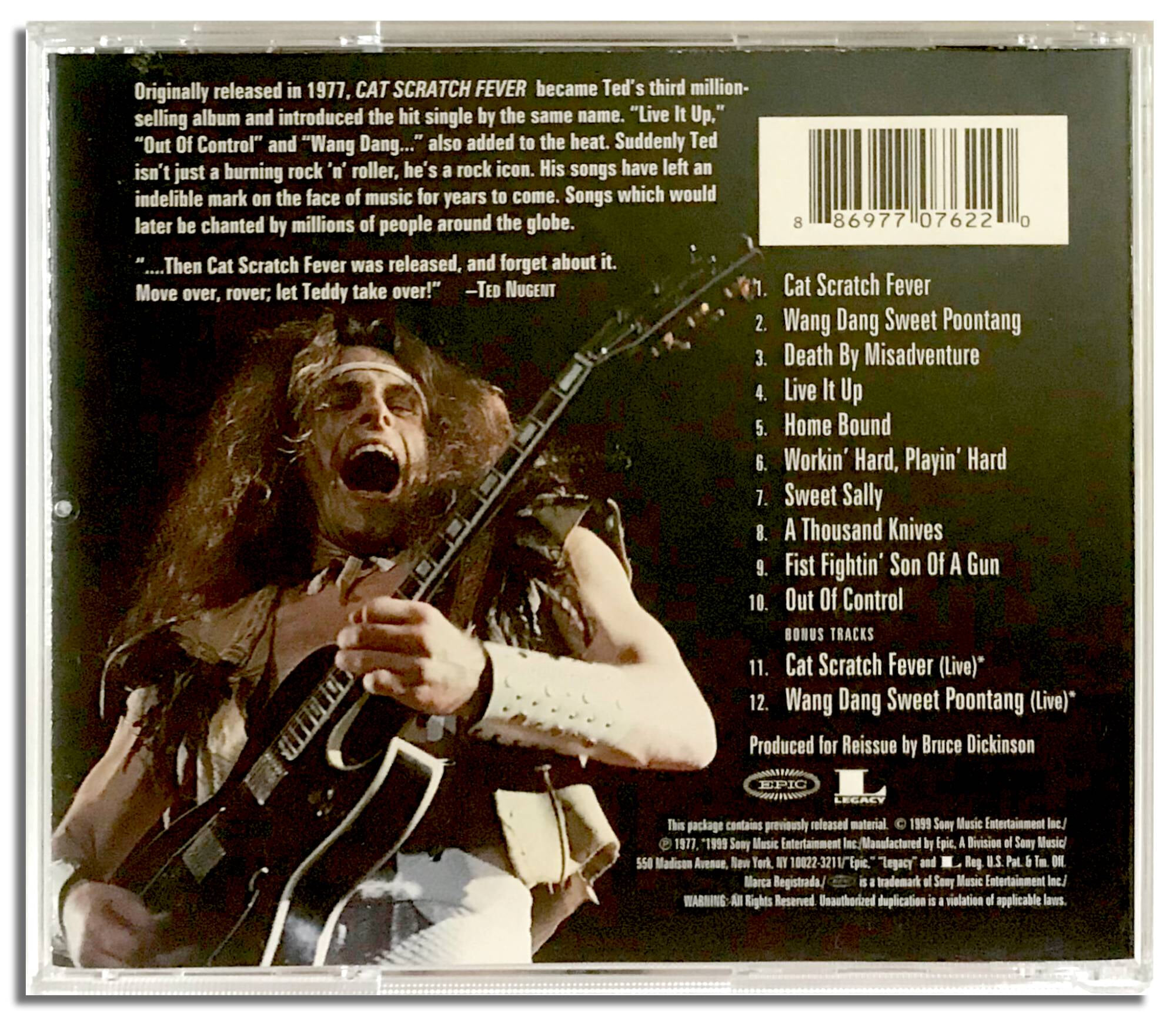 [미국반CD] Ted Nugent-Cat Scratch Fever