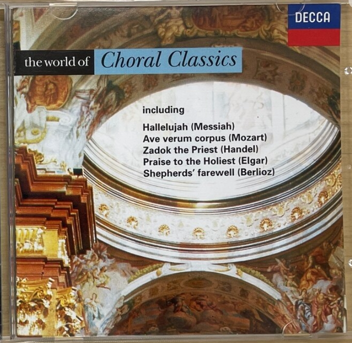 (CD)the world of choral classics / DECCA / 상태 : 최상 (설명과 사진 참고)