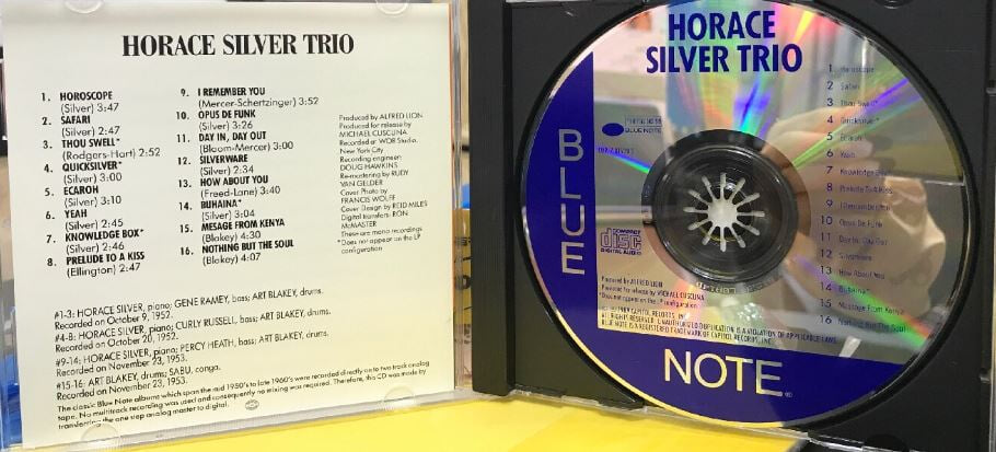 호레이스 실버 - Horace Silver - Horace Silver Trio [U.S발매]