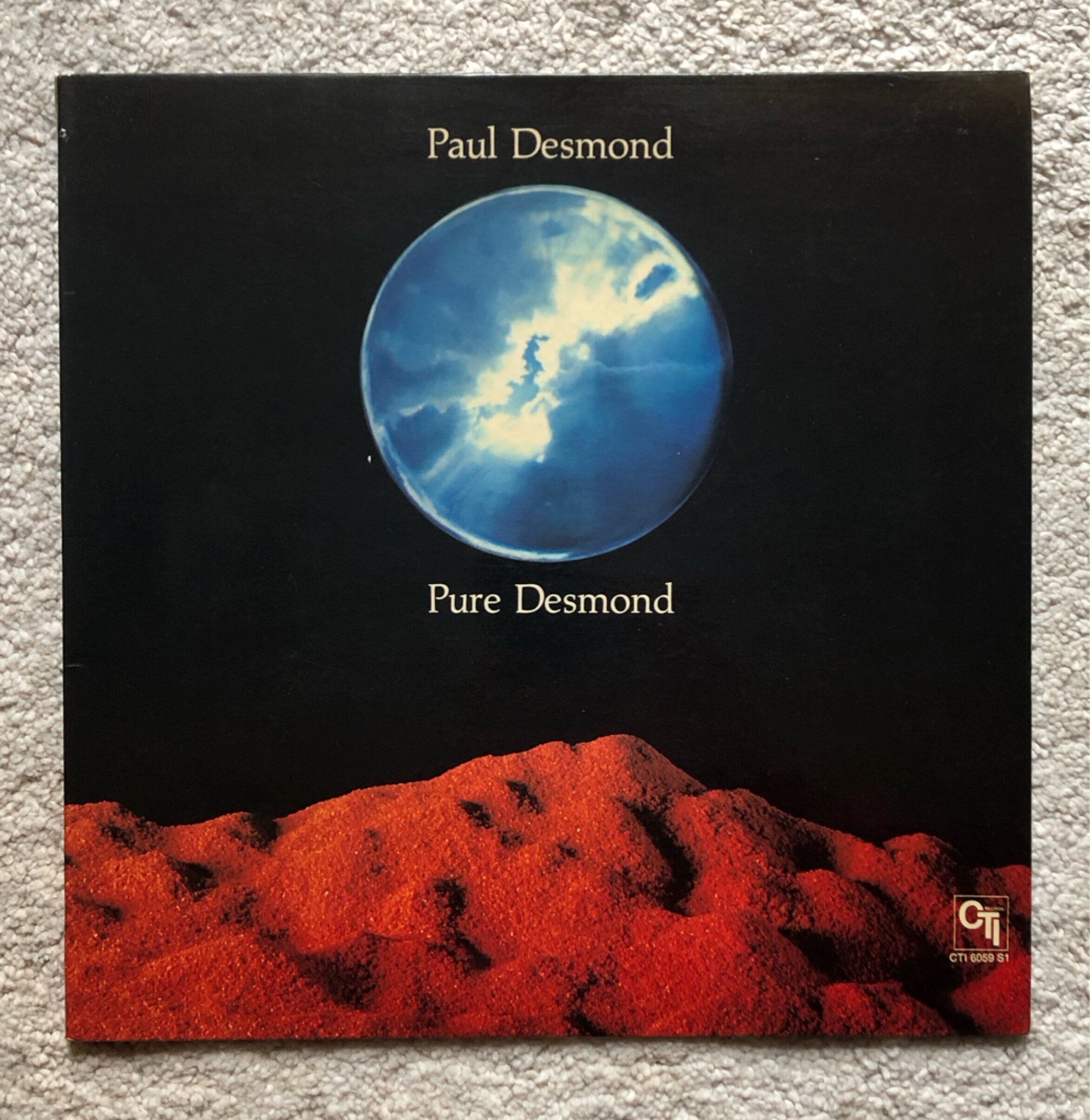 [LP] 수입원반 PAUL DESMOND CTI 6059 S1