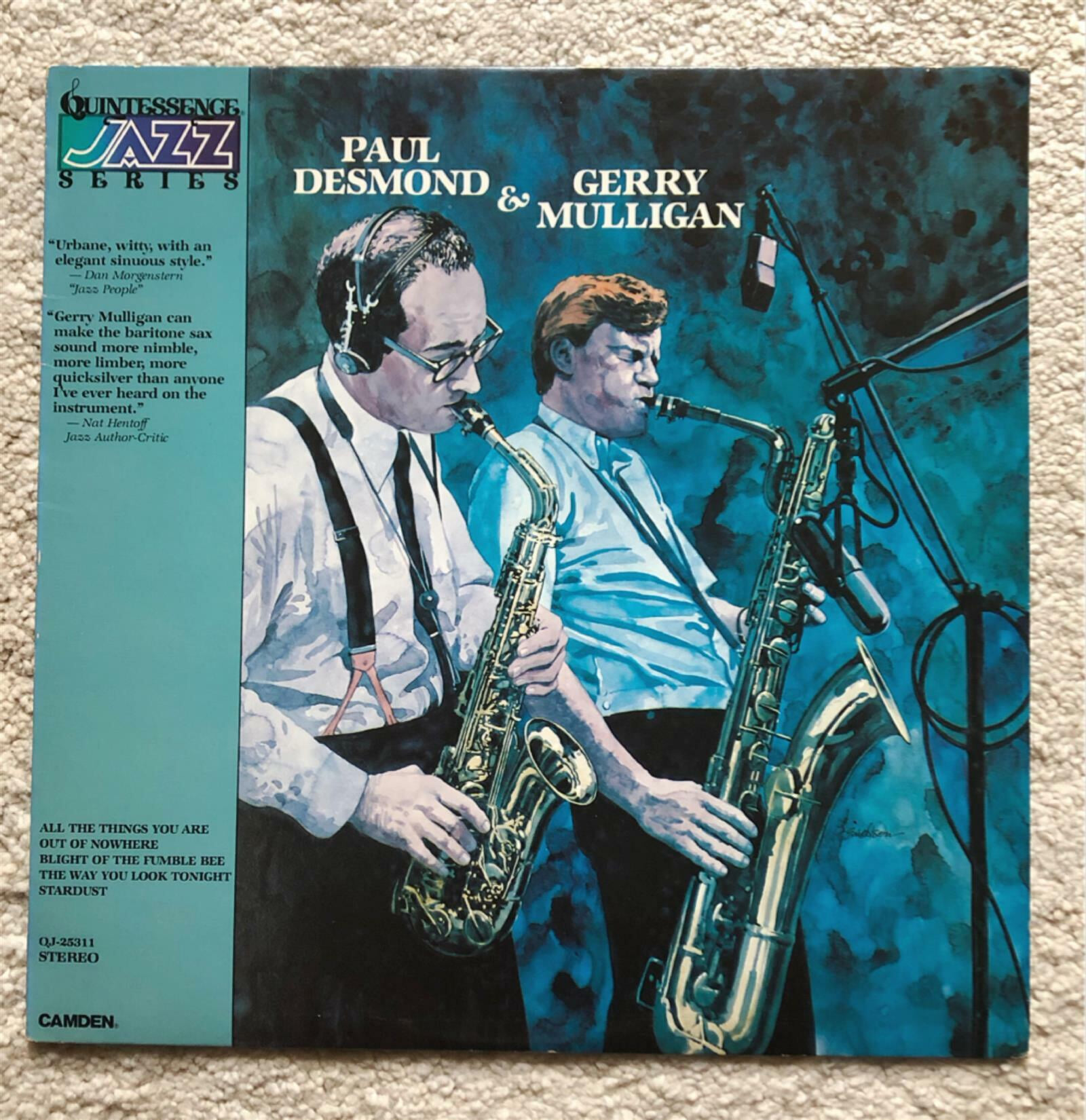 [LP] 수입원반 PAUL DESMOND & GERRY MULLIGAN QJ-25311