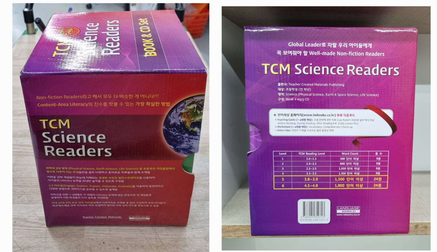 TCM Science Readers Level 5~6 Box Set