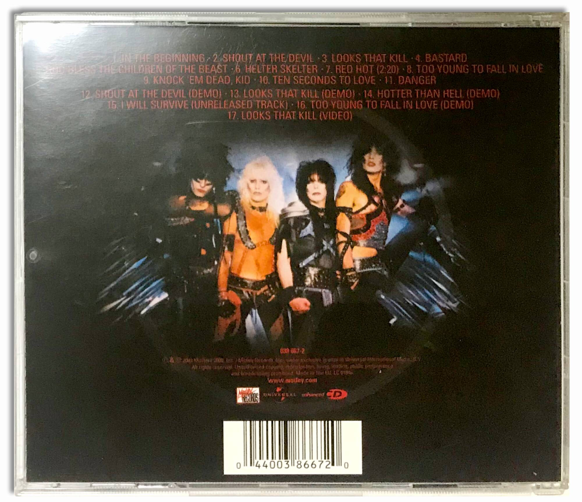 미국반CD] Motley Crue-Shout At The Devil