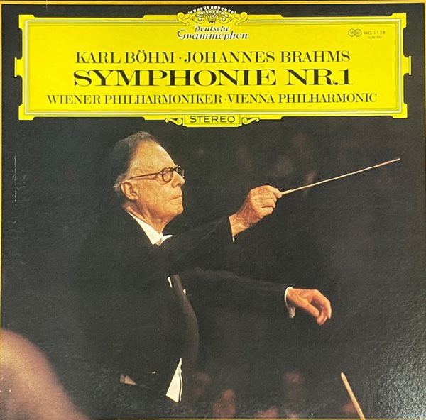 [LP] 칼 뵘 - Karl Bohm - Brahms Symphonie Nr.1 C-Moll Op.68 LP [일본반]