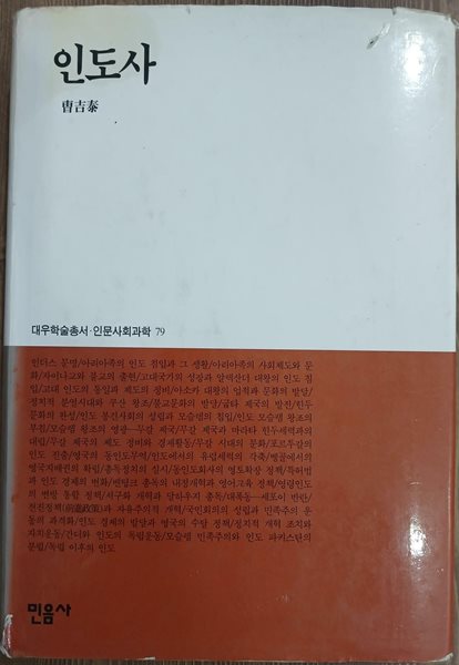 인도사 - 대우학술총서 인문사회과학 79