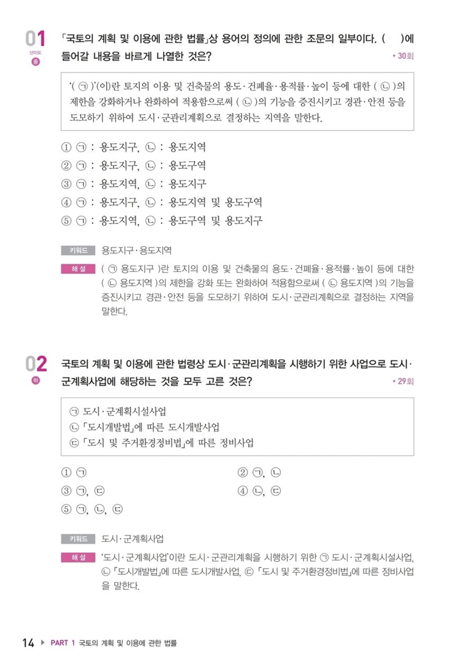 2024 에듀윌 공인중개사 2차 단원별 기출문제집 부동산공법