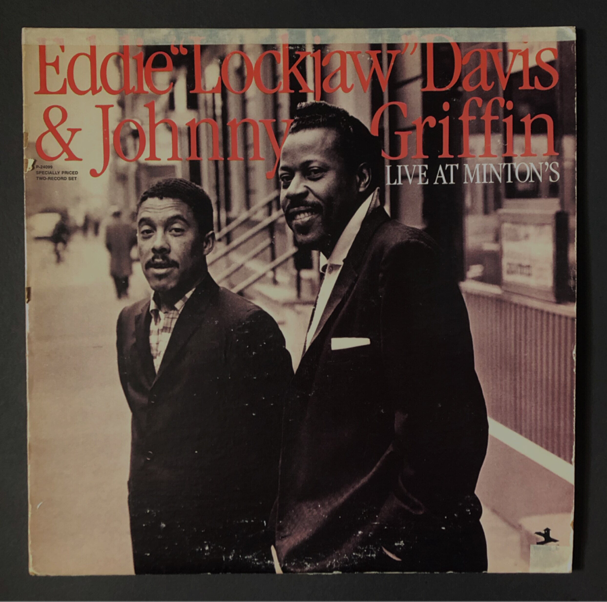 [LP] 수입원반 EDDIE ˝ LOCKJAW˝ DAVIS & JOHNNY GRIFFIN P-24099 (2LP) 