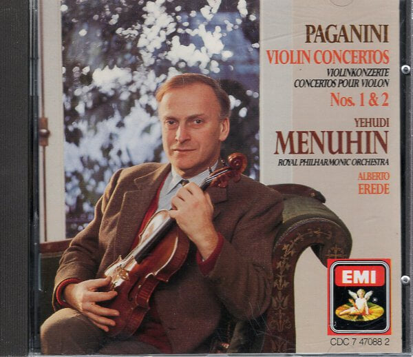 [수입] Yehudi Menuhin - Paganini : Violin Concertos No1.2 (수입/7470882) 