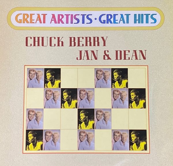 [LP] 척 베리,잰 앤 딘 - Chuck Berry,Jan Dean - Great Artists, Great Hits LP [서울-라이센스반]