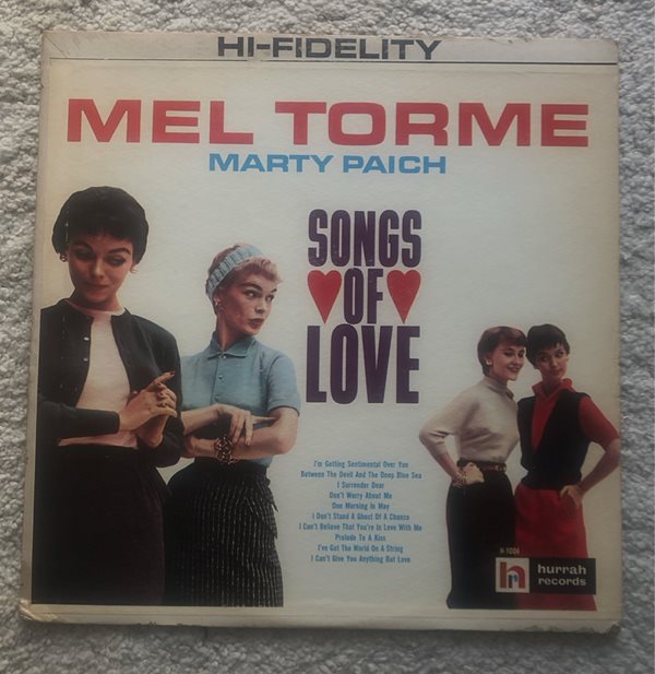 [LP] 수입원반 MEL TORME H-1004 (MONO반)