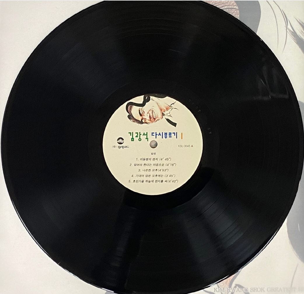 [LP] 김광석 - 다시 부르기 1 (킹레코드) LP [킹 KSL-3045]