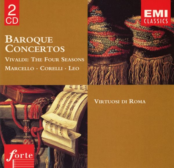 레나토 파사노 - Renato Fasano - Vivaldi Baroque Concertos 2Cds [홀랜드반]